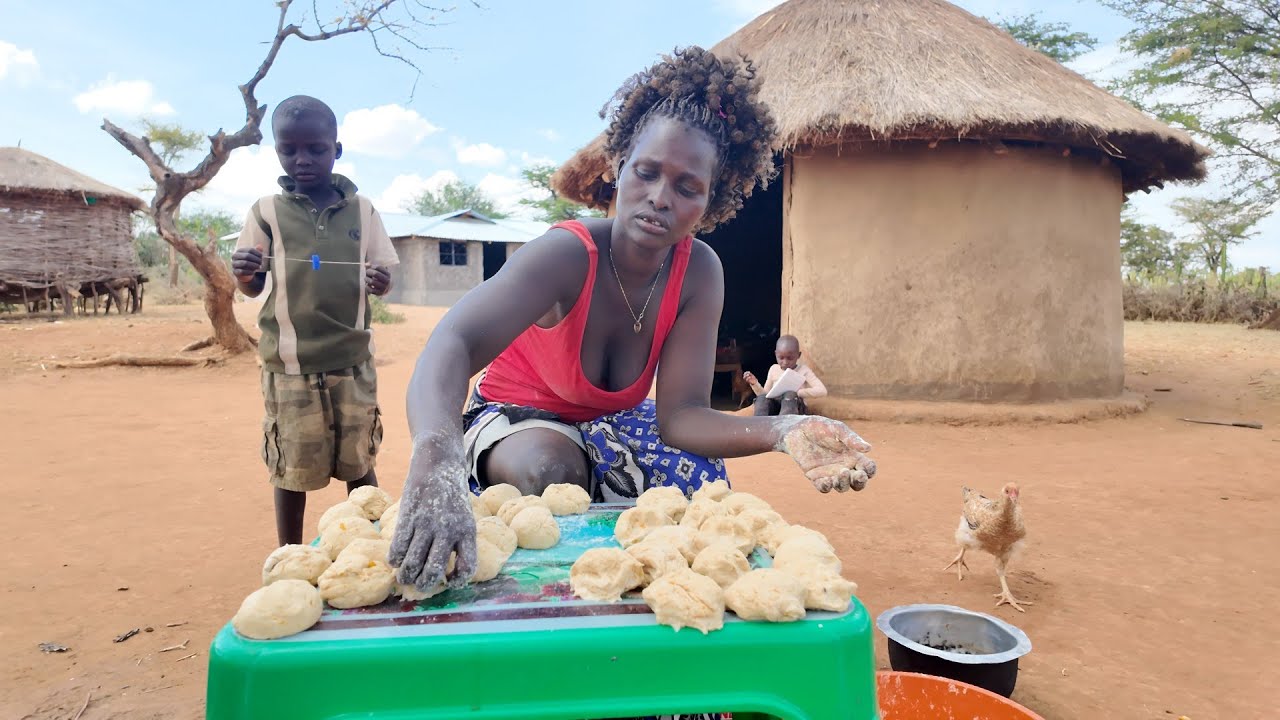 EP48: Spend an evening with us// Cooking the most appetizing meal// African village life 