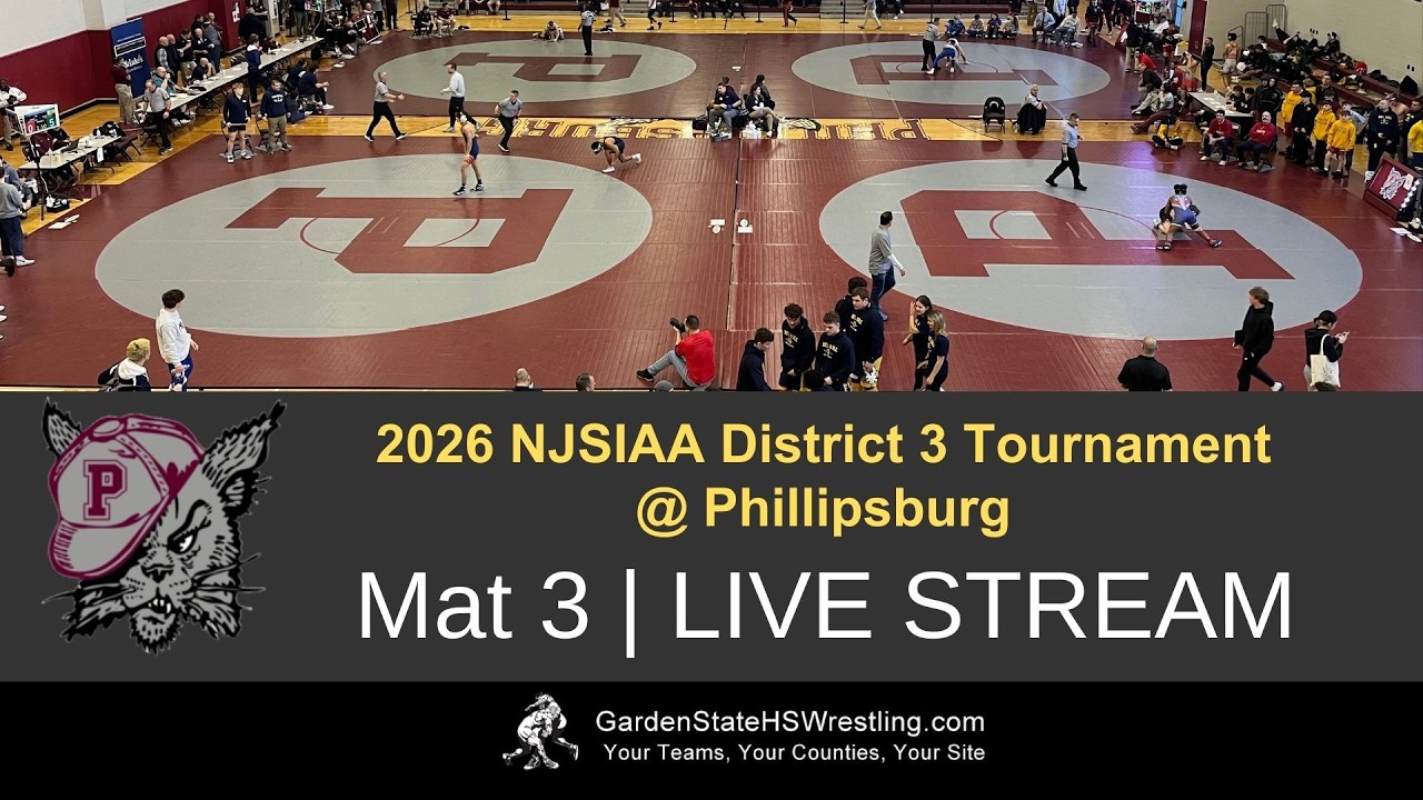 2026 NJSIAA Girls Wrestling District 4 Tournament (Mat 3)