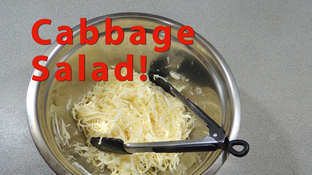 Balkan Fresh Cabbage Salad - Kupus Salata Recipe - cook with K.P SE02 EP05