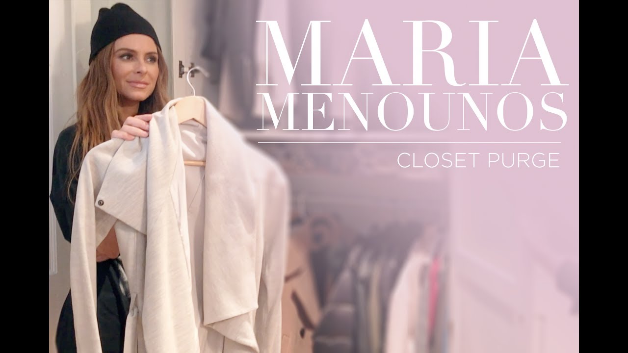 MILLION DOLLAR CLOSETS: Closet Purging with Maria Menounos