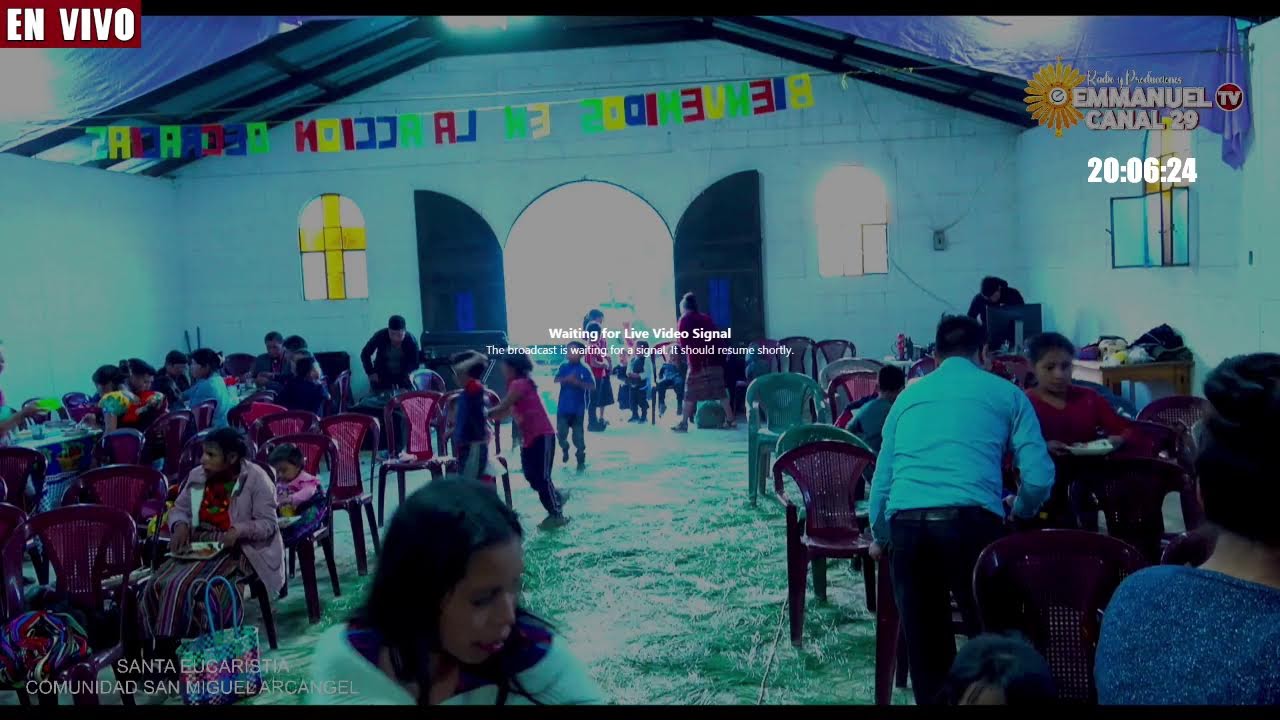 EN VIVO DESDE LA COMUNIDAD SAN MIGUEL ARCÁNGEL