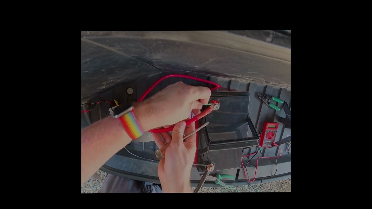 Cybertruck DIY → Add 120v AC and a second battery to the frunk