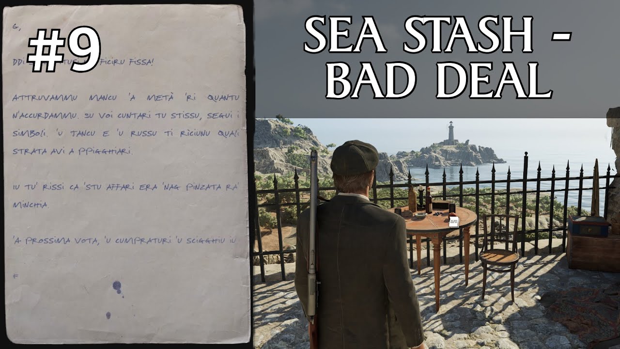 Mafia: The Old Country - Free Ride Note Mission #9 (Sea Stash - Bad Deal)
