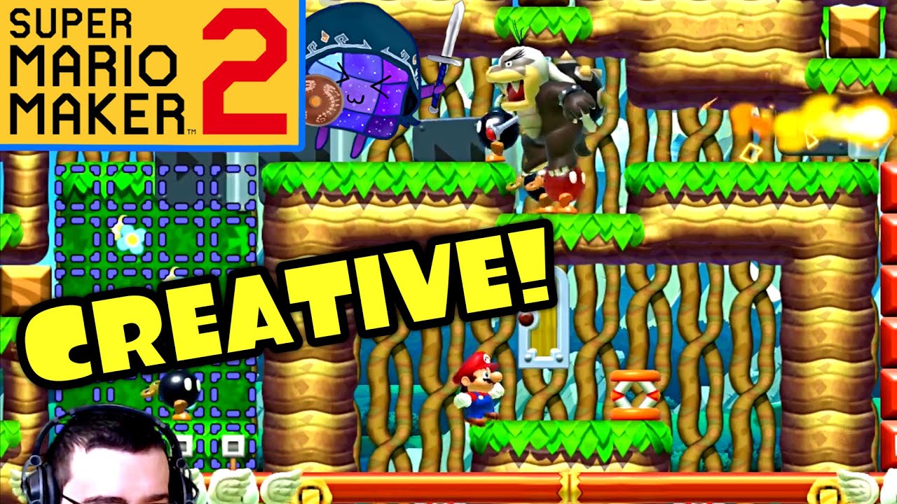 Kreativer Bosskampf! Super Mario Maker 2 Expert 12000+ Clears #271