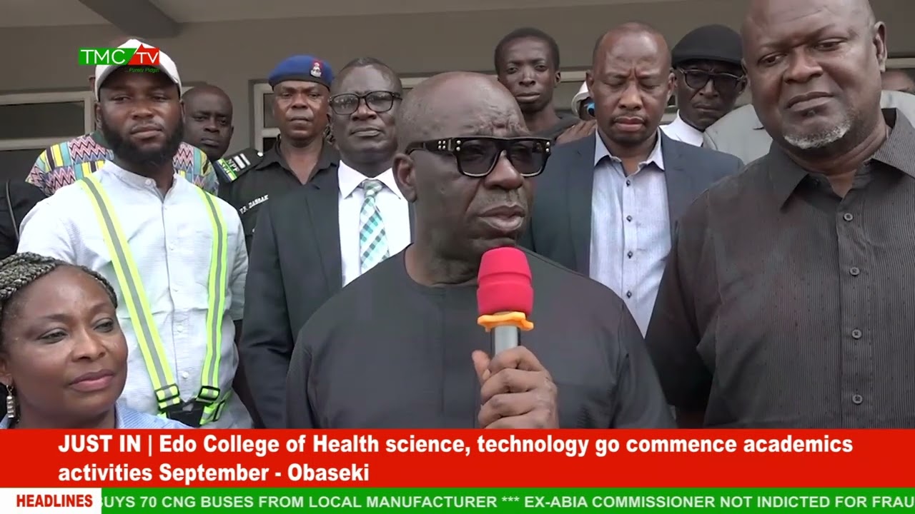 Edo College of Health science, technology go commence academics activities September - Obaseki