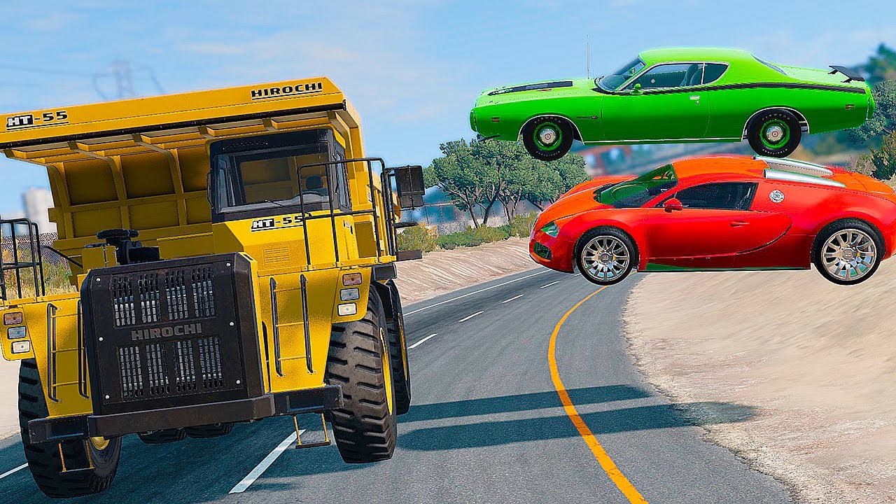 Street Racing Crashes - BeamNG.Drive #2 | SmashLab