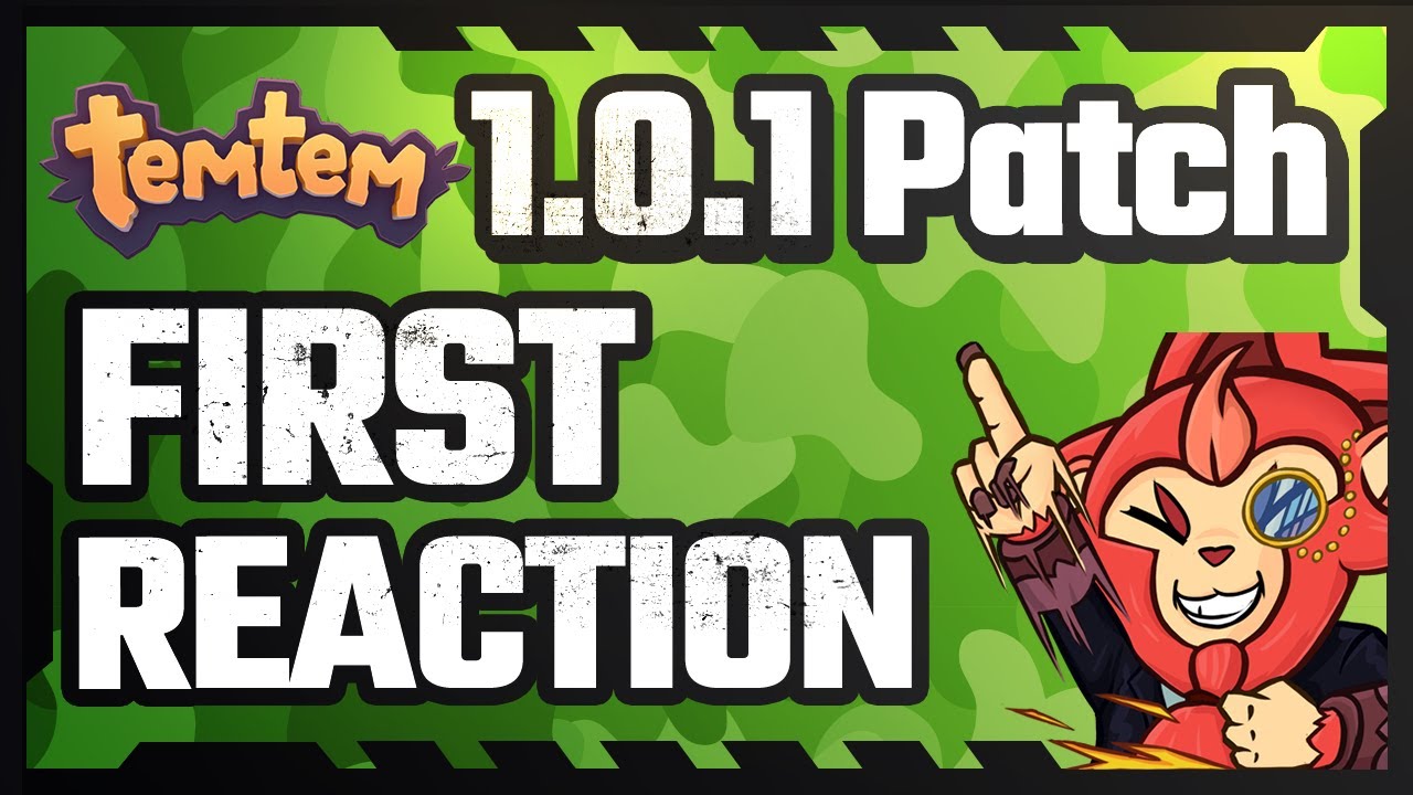 Temtem 1.0.1 Patch Reaction + PoV! We GOT what we wanted!