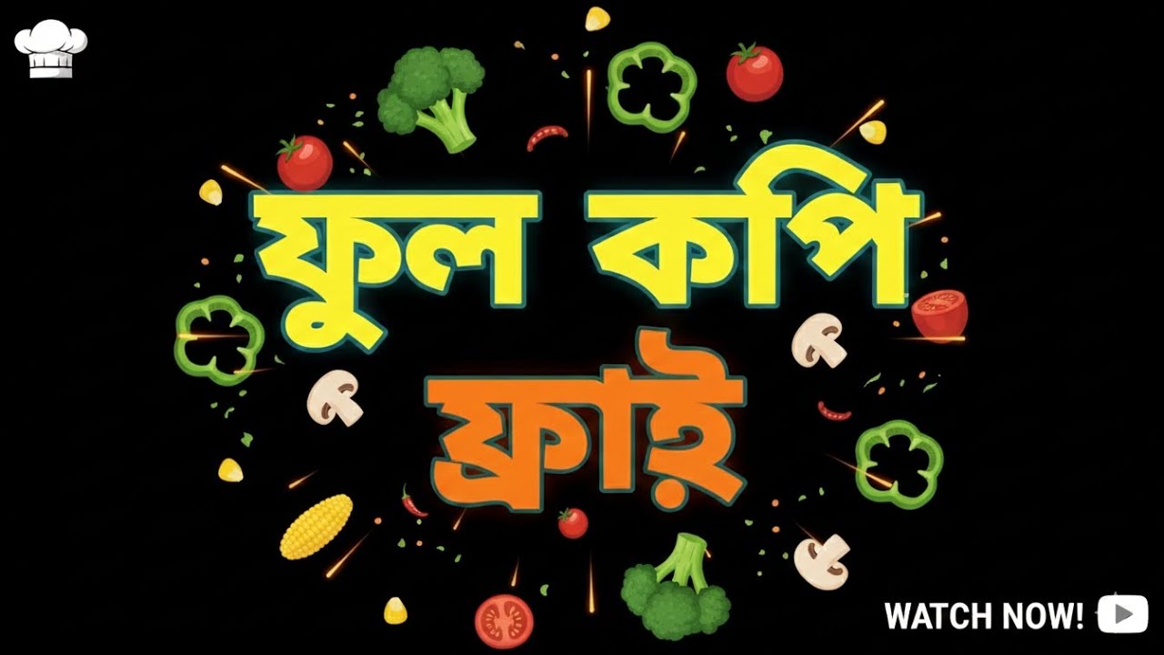 শীতের সন্ধ্যায় ফুল কপির ফ্রাই দিয়ে ঝটপট নাশতা সেরে নিন।#foryou #recipe 