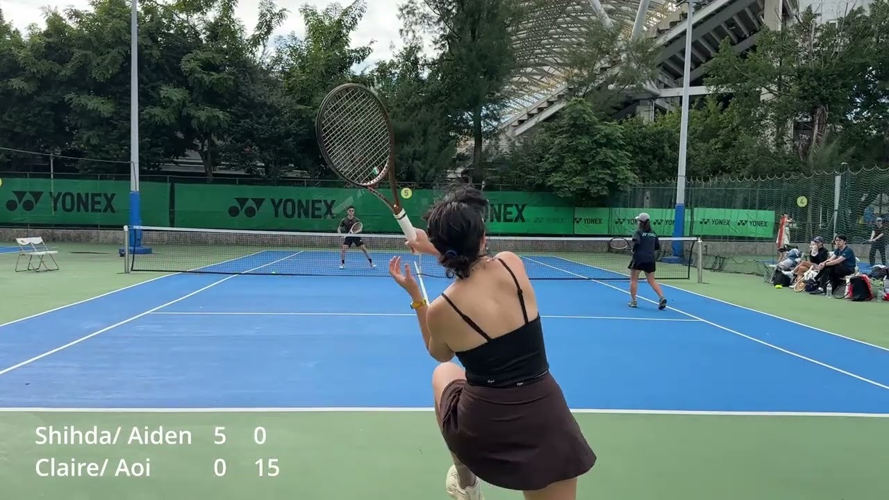 Tennis Doubles 25th Jan 2026 (Shihda/Aiden VS Claire/ Aoi)