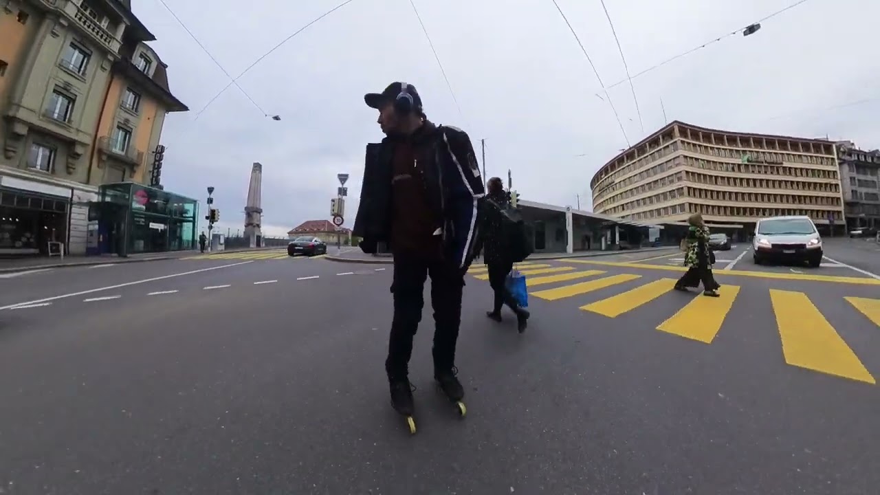 19/04/2024 Ultra Chill Run in Lausanne to test insta360 X3