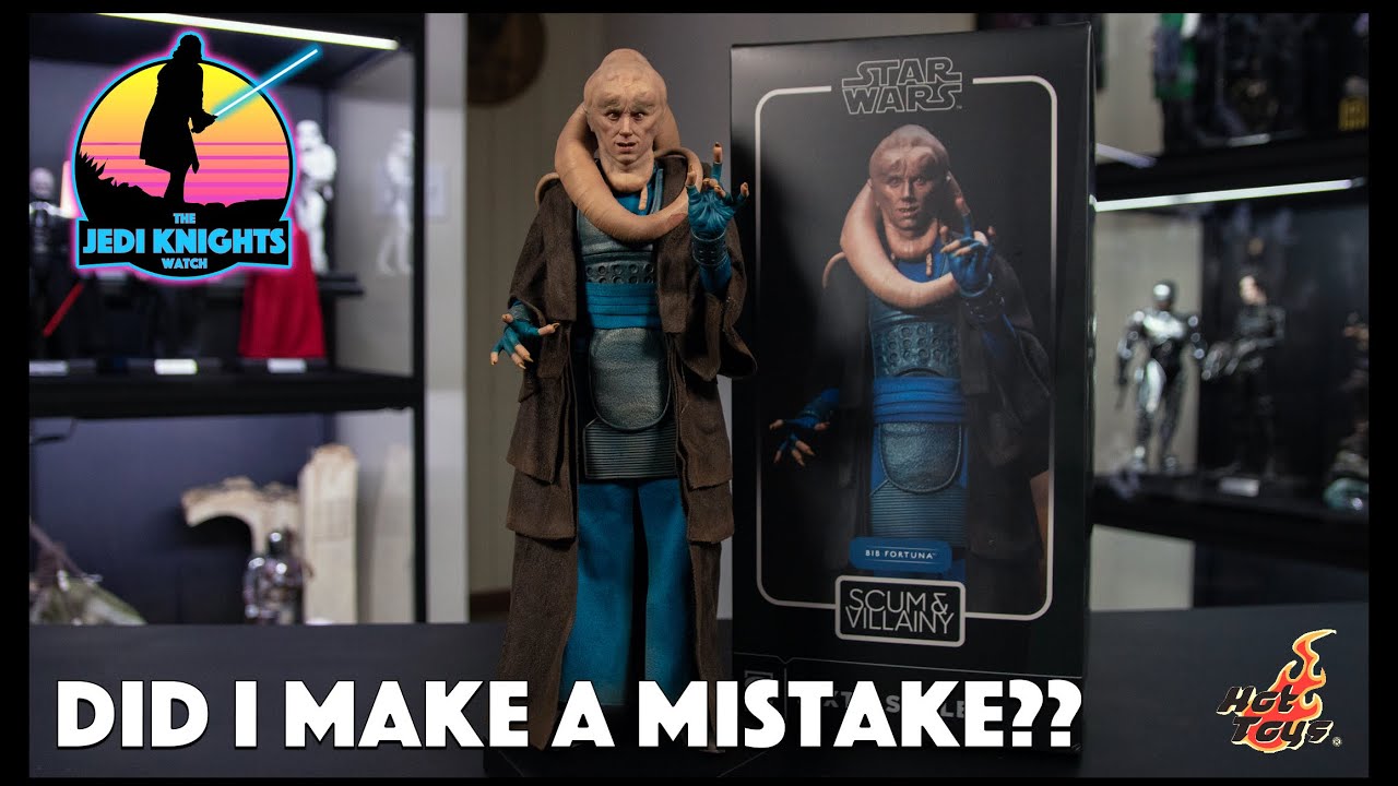 Распаковка и обзор фигурки Sideshow Bib Fortuna Scum & Villainy Wave 2.