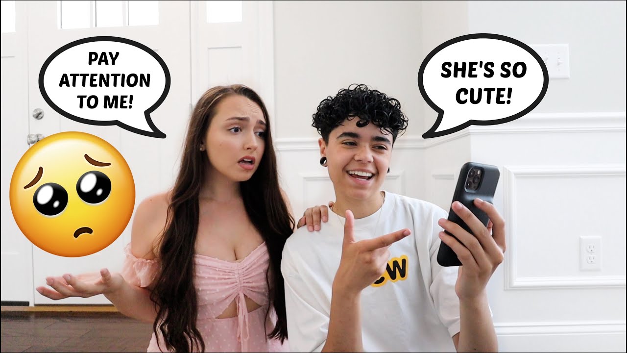 Ignoring My Girlfriend And Making Her Jealous At The Same Time...