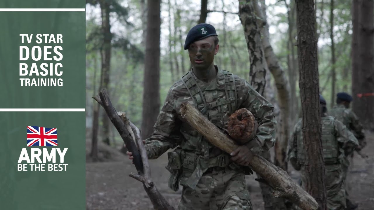 TV Star Takes on Basic Training | British Army