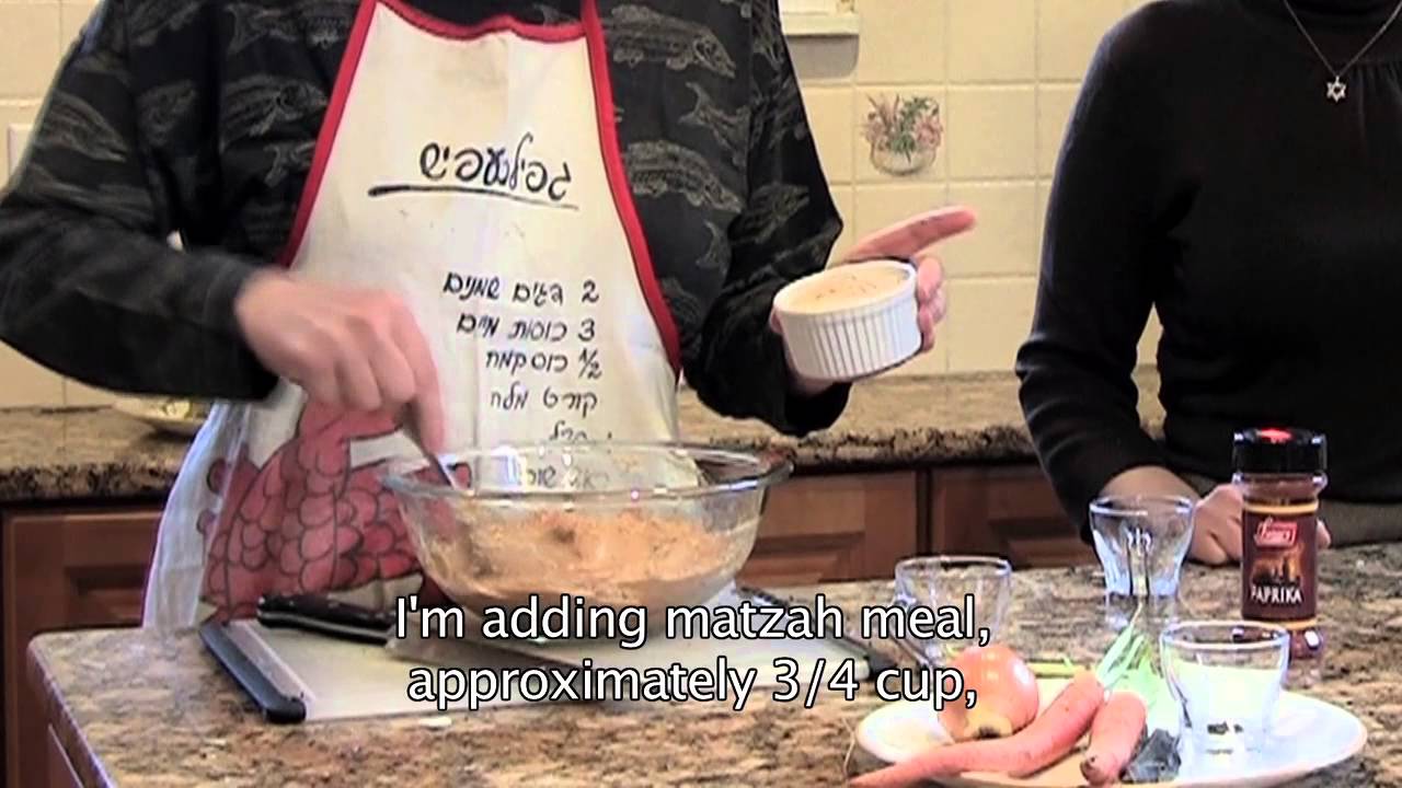 Vegetarian Gefilte Fish