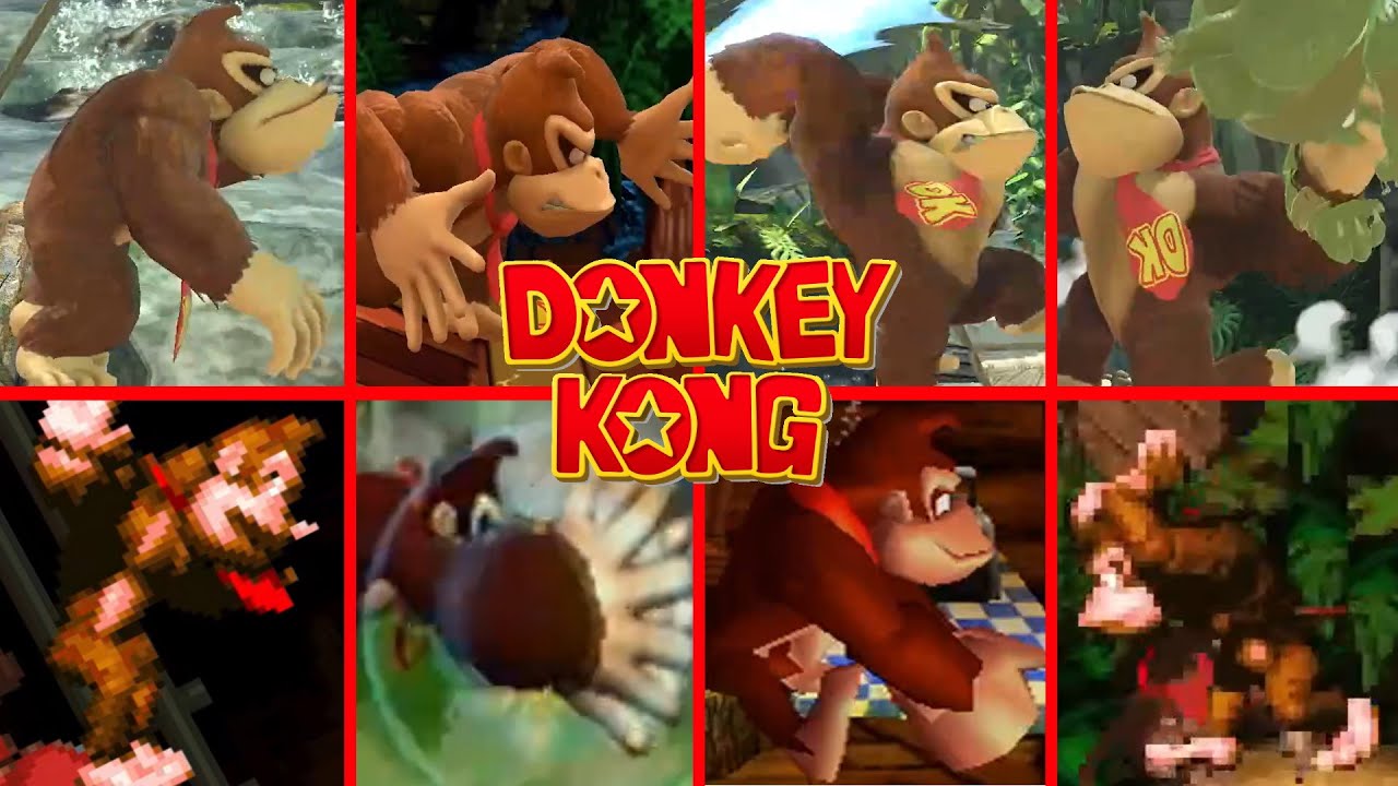 Super Smash Bros. Ultimate: Donkey Kong's Moveset Origins
