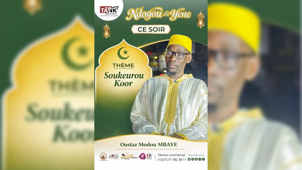 🔴[DIRECT] Ndogou Ak Yene présenté par AMYNA PAYE et sa team…..