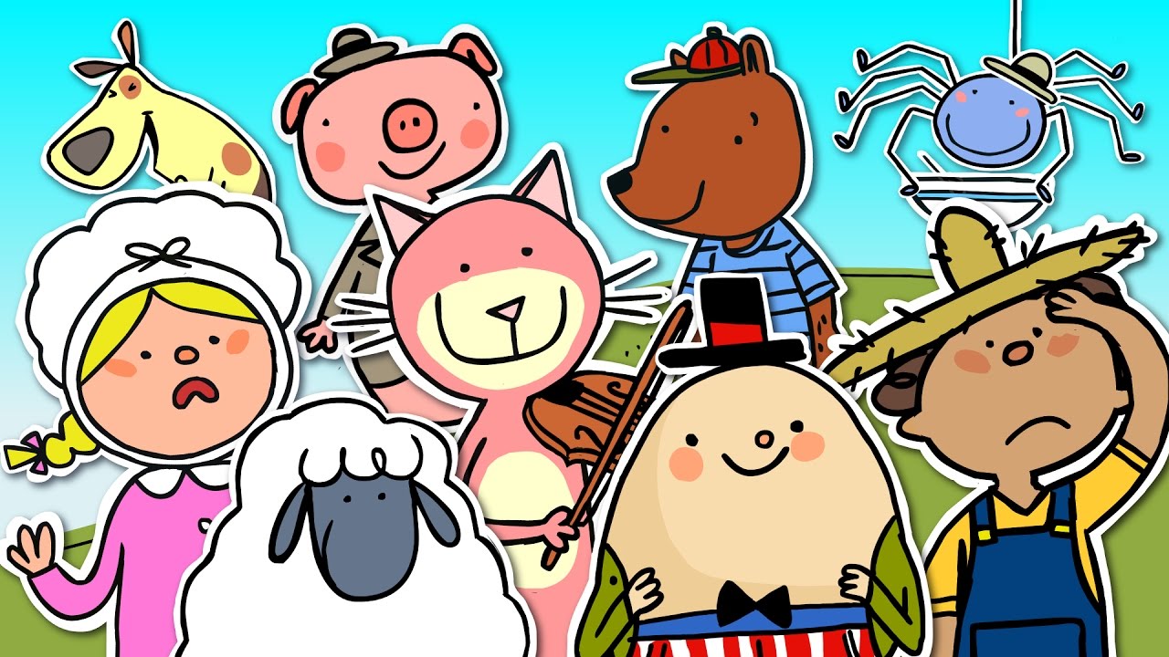 Jack & Jill + More | Nursery Rhymes and Fairy Tales | Kids Stories and Rhymes