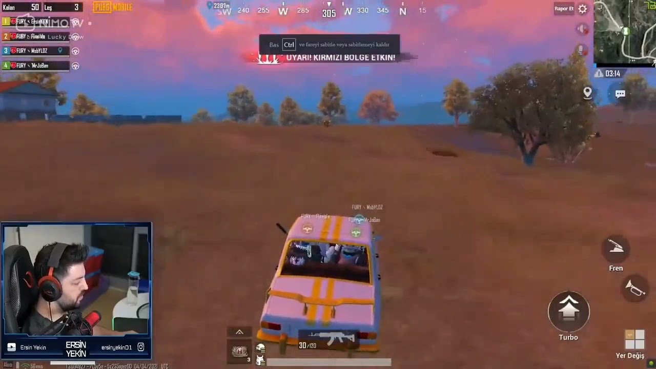 ERSİN YEKİN vs ABUMASHAL (🎵Ne mutlu Türküm diyene) pubg mobile #ersinyekin #abumashal