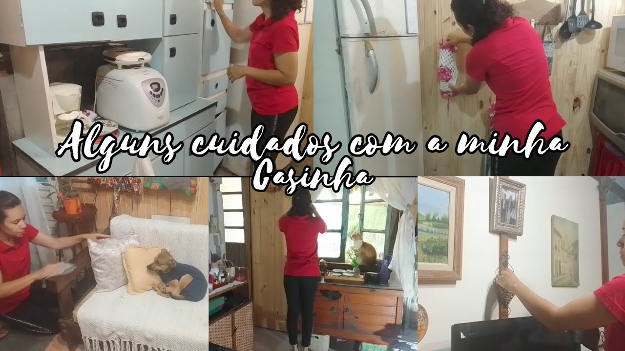Ainda não retornei a minha rotina,mas o cuidado com o lar permanece. 