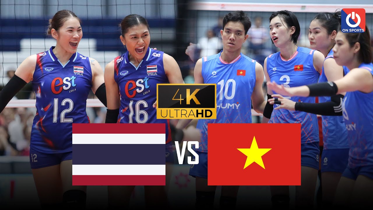 Full 4K | THAILAND vs. VIETNAM | Không Bích Tuyền thì Thanh Thúy có gánh nổi tuyển Việt Nam