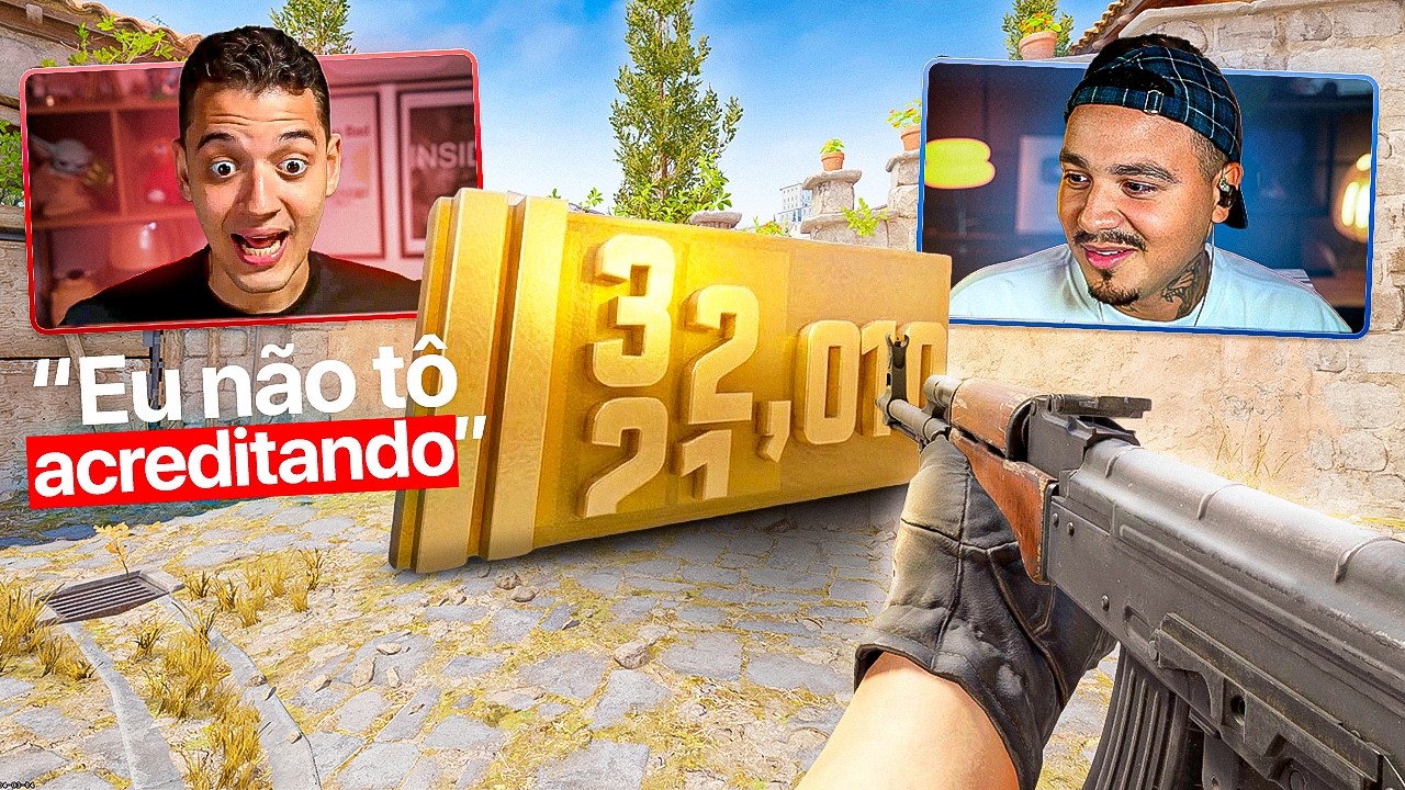 Chamei um RADIANTE no Valorant para jogar um PREMIER no CS 2 (resultado inacreditável)