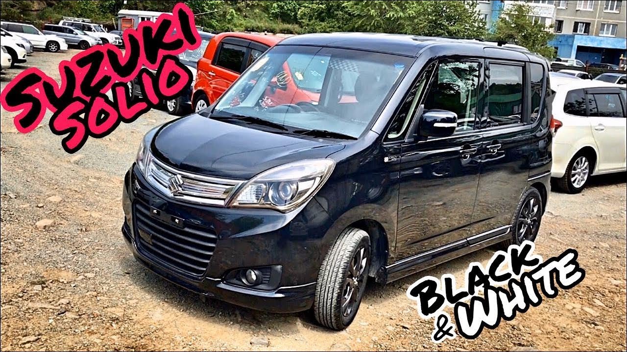 Обзор Suzuki Solio Black&White!!!2015 г. 1200сс. Только из Японии!!!