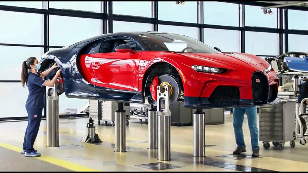 Building a $2M Bugatti – Inside the World’s Most Exclusive Car Factory