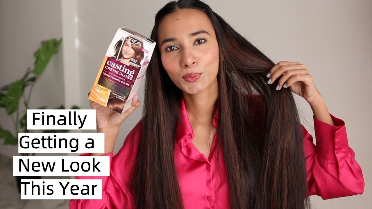 Hair Color Transformation at Home with the L’Oreal Paris Casting Crème Gloss Ultra Visible