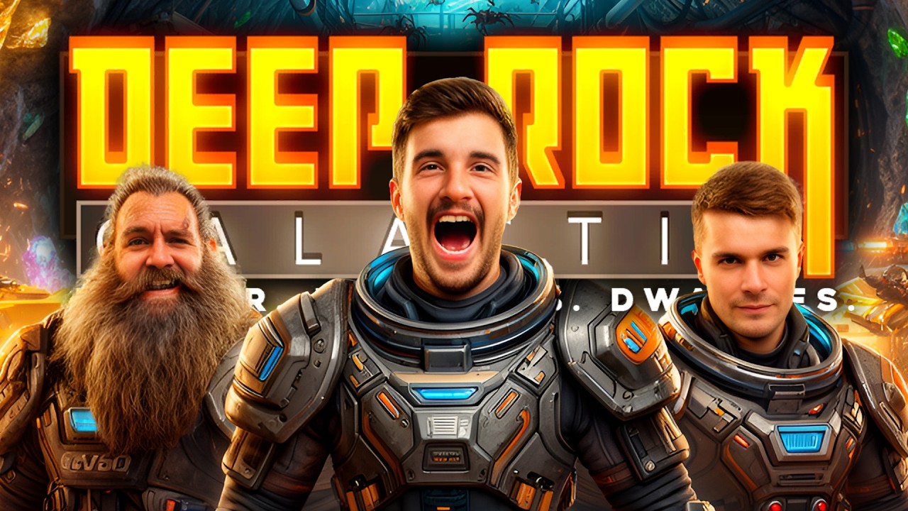 KOSMICZNA KOPALNIA!!! | DEEP ROCK GALACTIC @Bladii @Diabeuu @SkarpetoBulwa