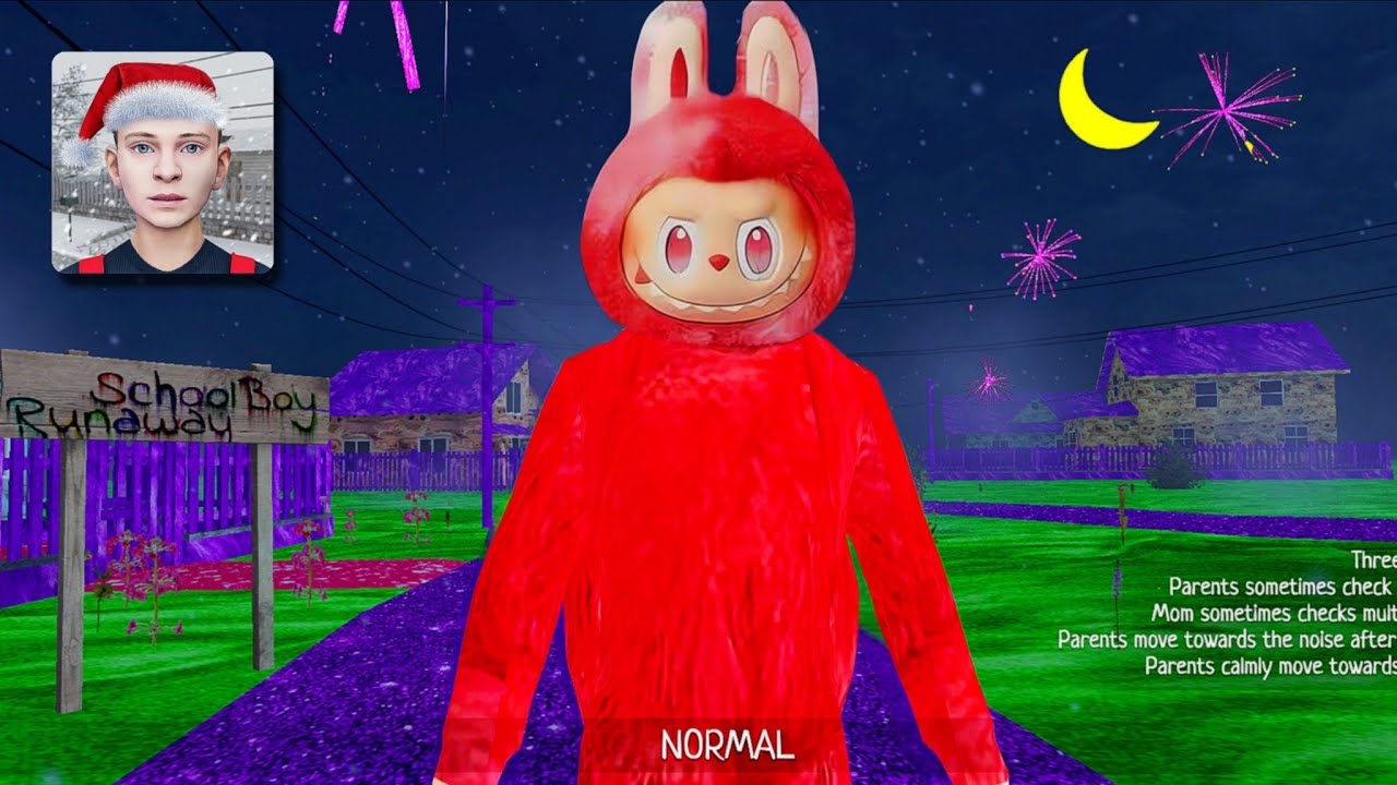 Schoolboy Runaway But It’s LABUBU Doll Theme! 😱🔥
