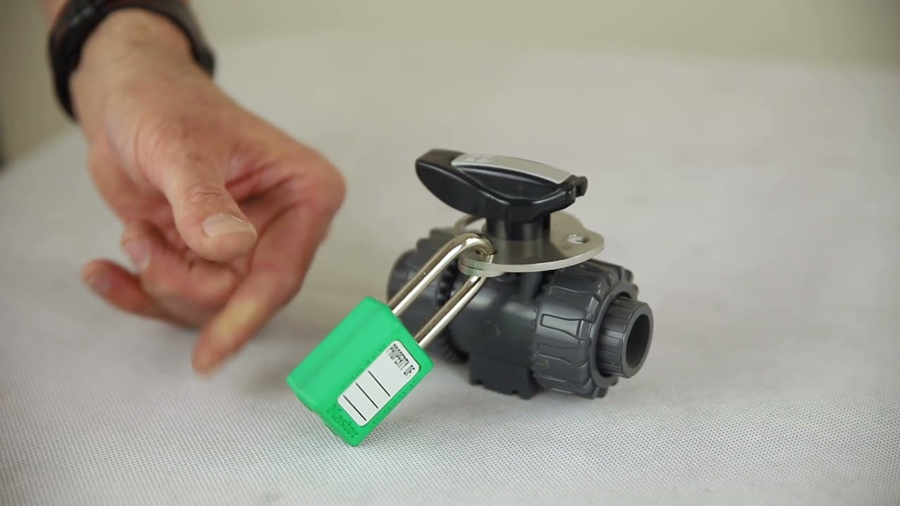 Car Seal for locking process safety valves