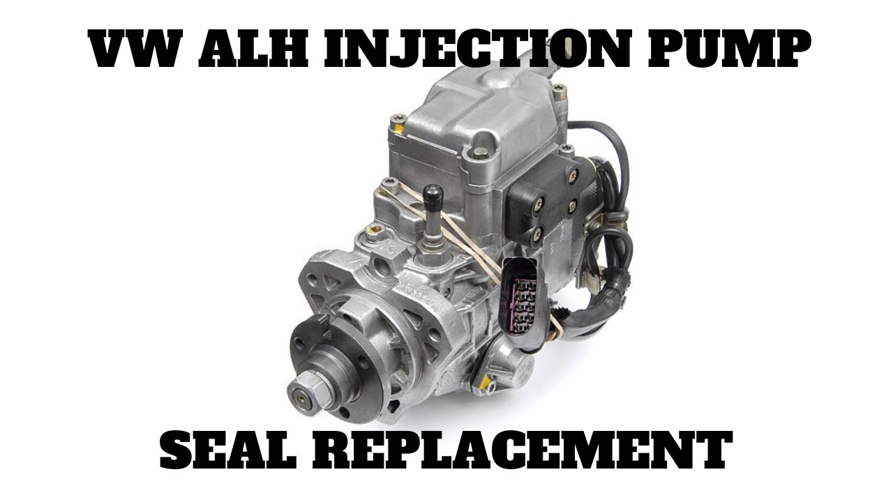 VW ALH Injection Pump Seal Replacement
