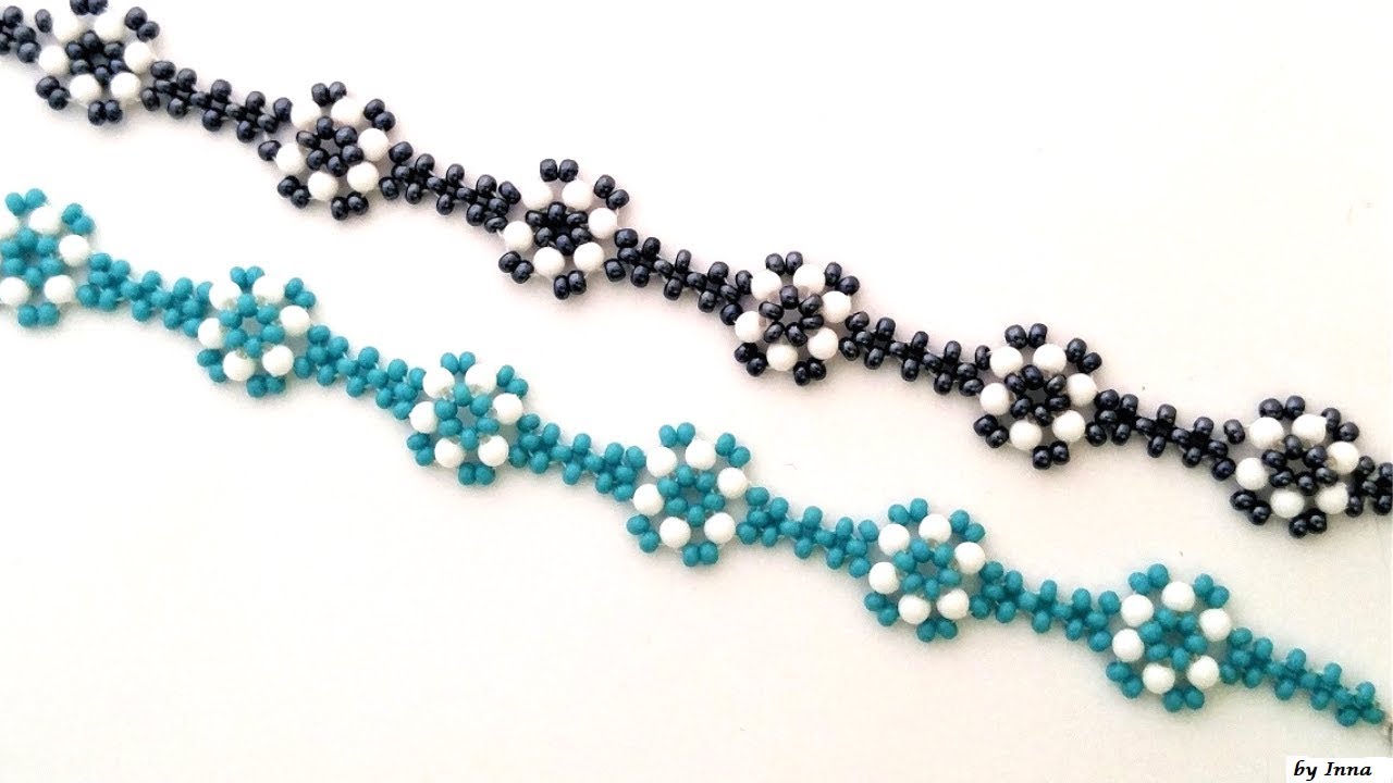 WOW summer bracelet.   Beaded bracelet tutorial