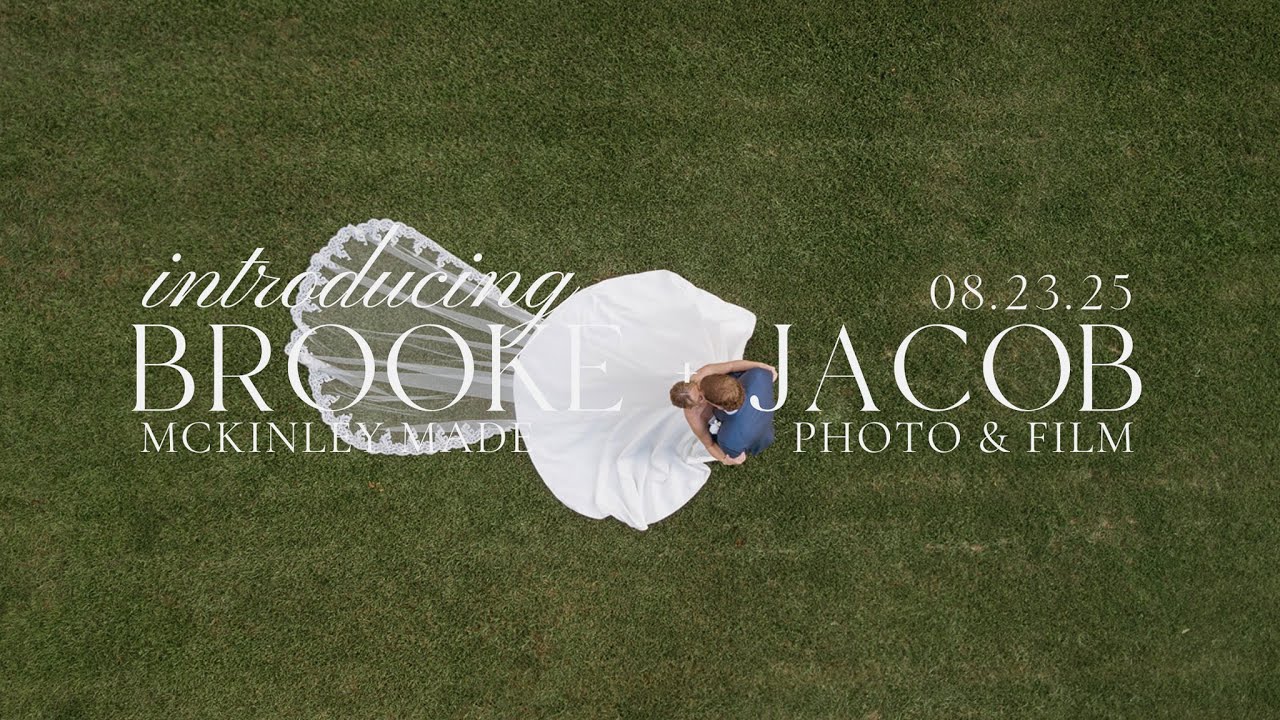 This Wedding Film Is Everything You Need! - Brooke + Jacob Cinematic Wedding Film