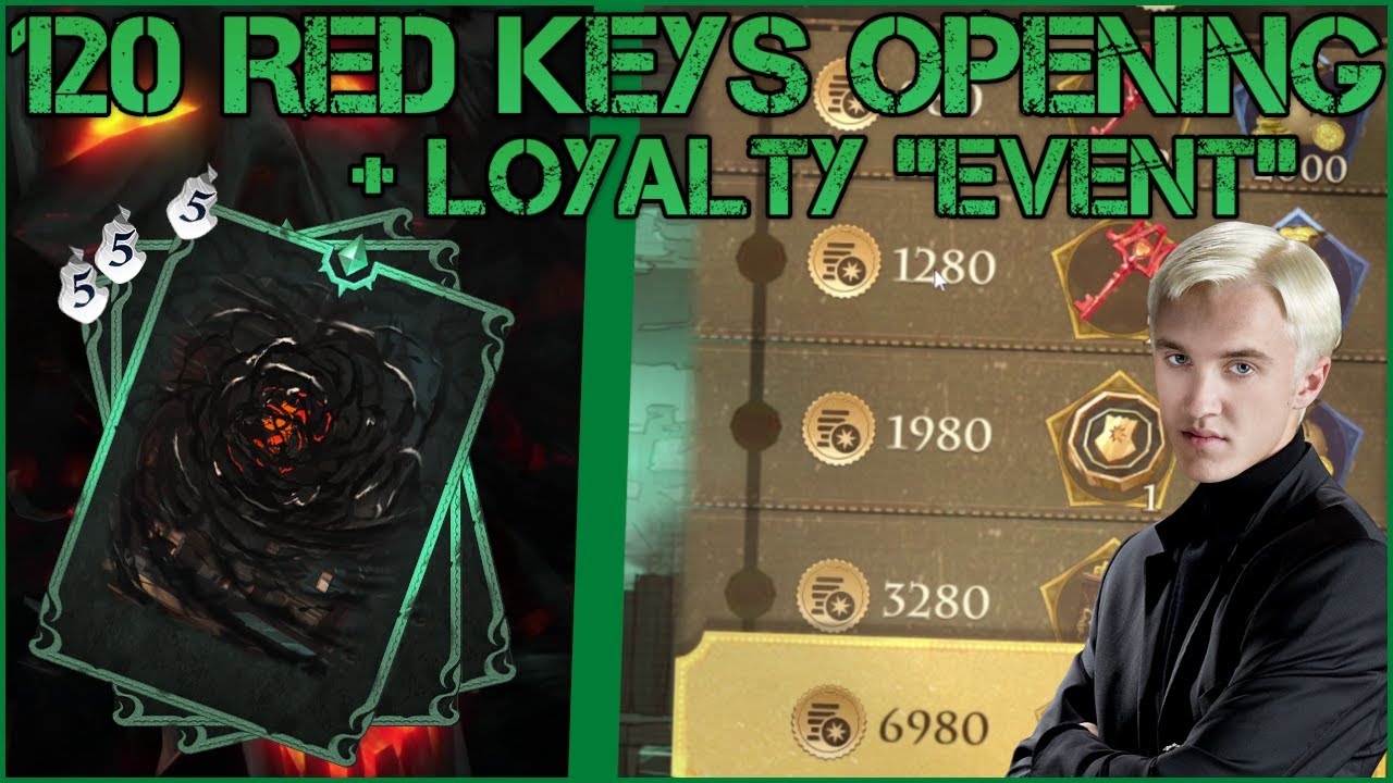 ⚡ Harry Potter : Magic Awakened 120 RED KEYS OBSCURUS OPENING AND LOYALTY ''EVENT'' ⚡