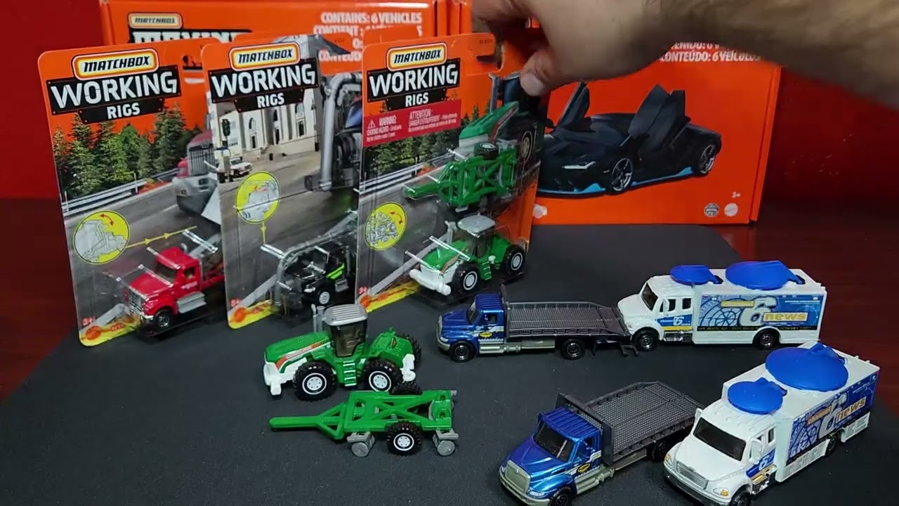 Unboxing: 2022 Matchbox Real Working Rigs - Mix 4 - R Case - Final Mix Of The Year