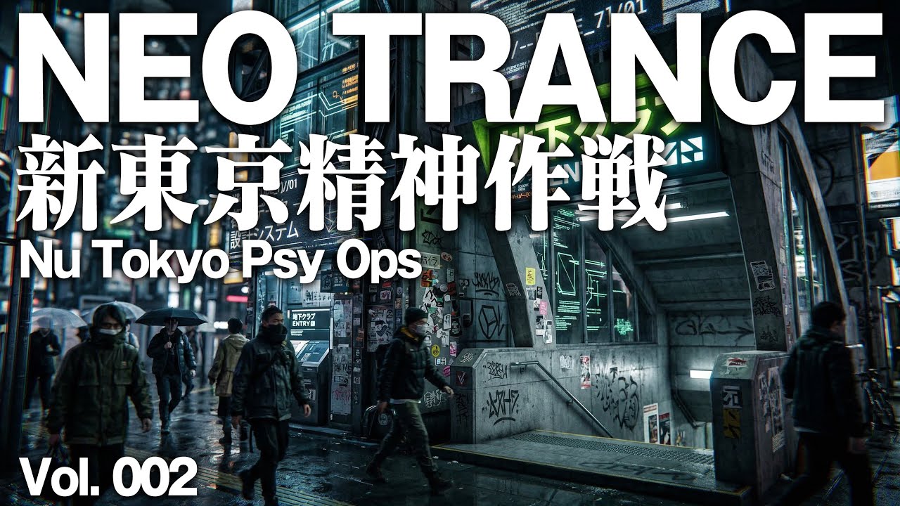 NEO TRANCE 1 Hour Mix Vol.002 | 新東京精神作戦 - Nu Tokyo Psy Ops