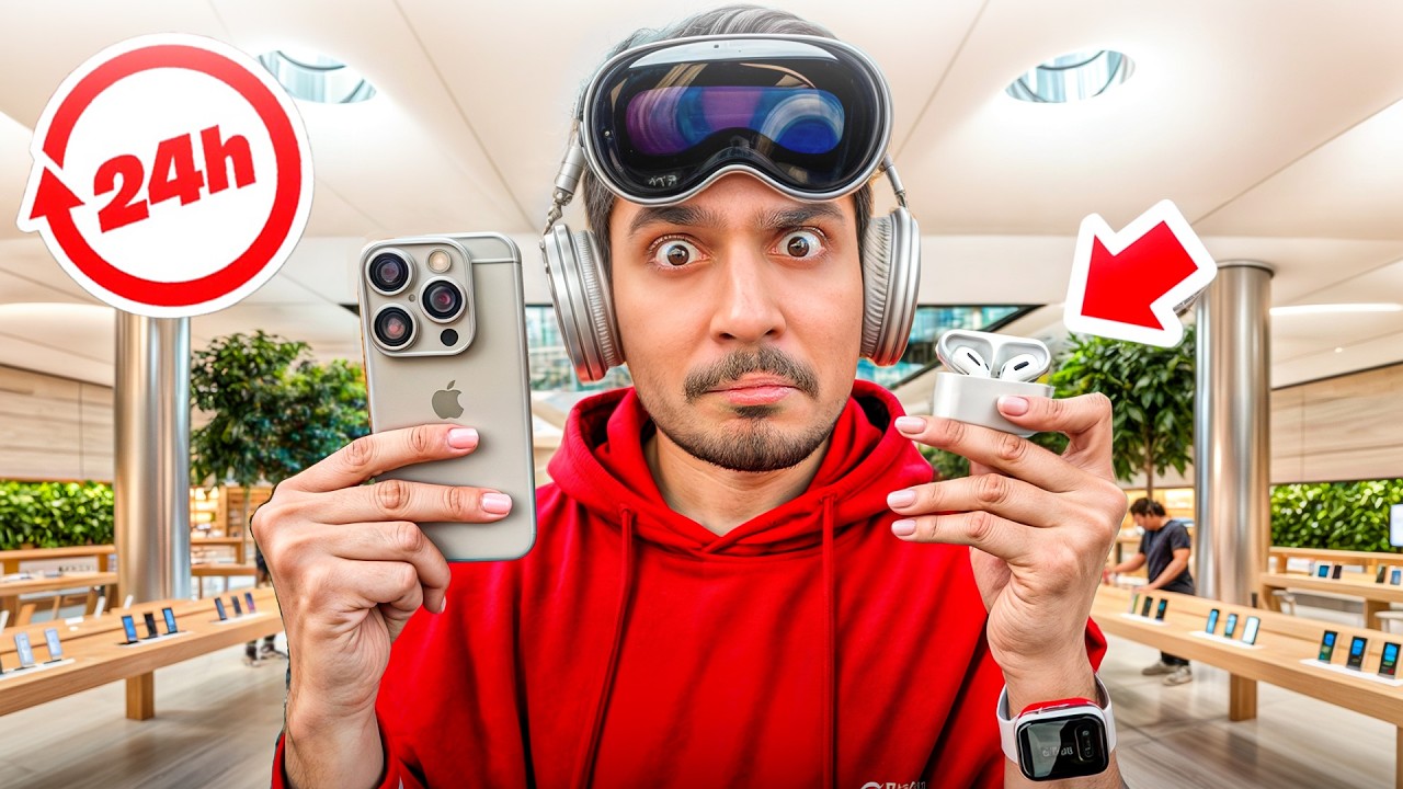 یک روز با محصولات فیک اپل زندگی کردم 📱😭