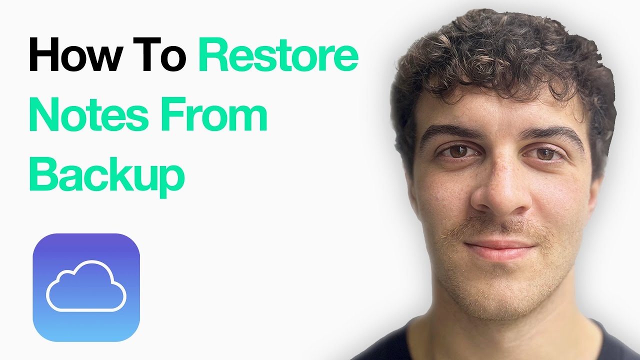 How To Restore Notes On Iphone From Icloud Backup (Full 2025 Guide)