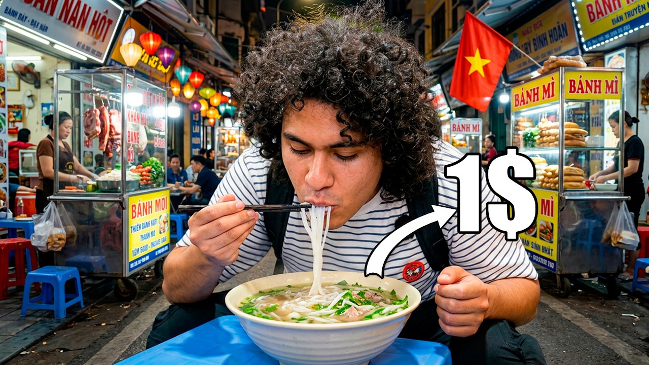 Asi Es La Comida CALLEJERA En VIETNAM