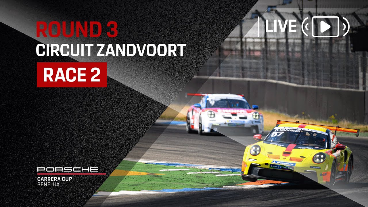 ROUND 3 - RACE 2 - Porsche Carrera Cup Benelux Season 2023 at Circuit Zandvoort