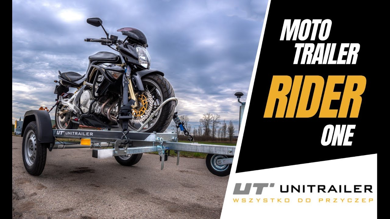 Nowa przyczepa motocyklowa - Unitrailer RIDER ONE
