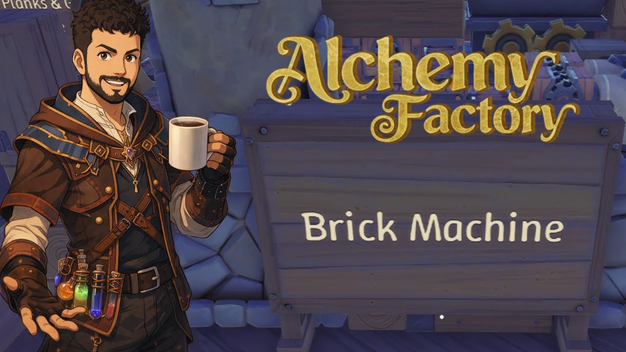 Чертеж кирпичного станка | Лаборатории чертежей алхимической фабрики, эпизод 8