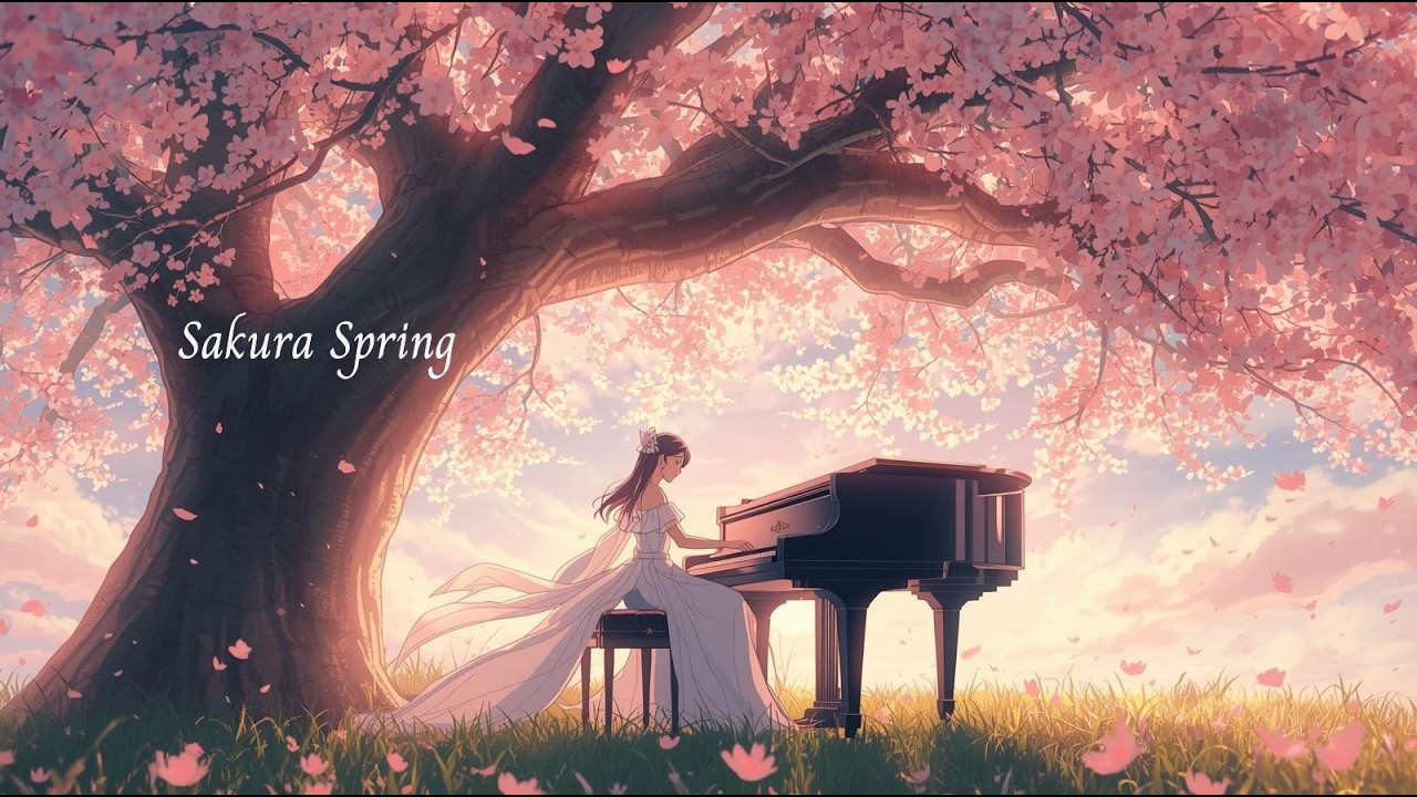 Sakura Spring Morning 🌸 Japanese Piano Music For Beautiful Souls