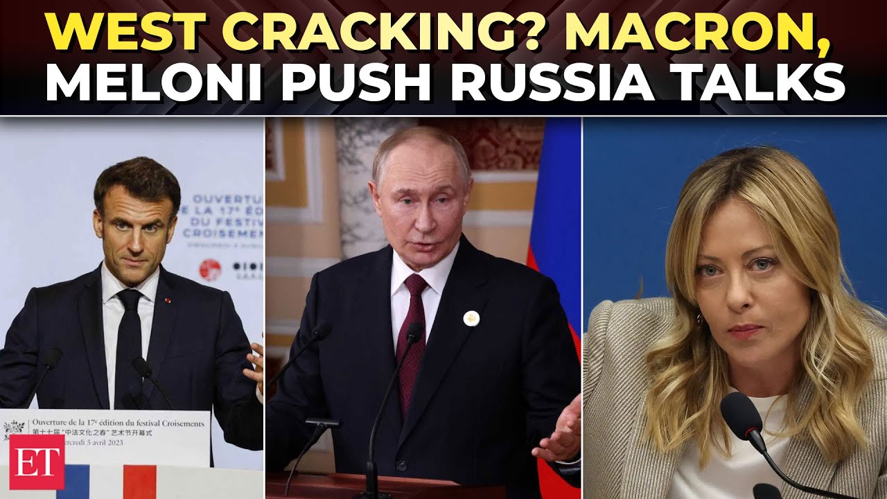 'Time to talk to Putin': Meloni echoes Macron on Russia; Cracks in West amid Trump's Greenland push?