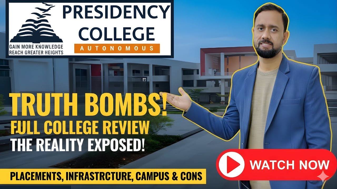 Presidency University Bangalore MBA Review 2026–28 | Fees, Placements, Cut-off, Reality Check