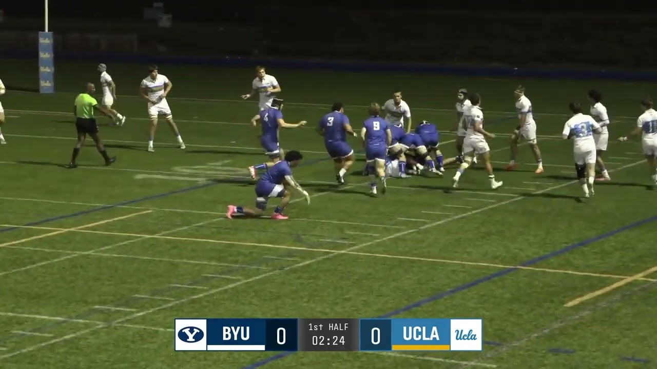 Ezekiel Nautu - BYU vs UCLA Rugby