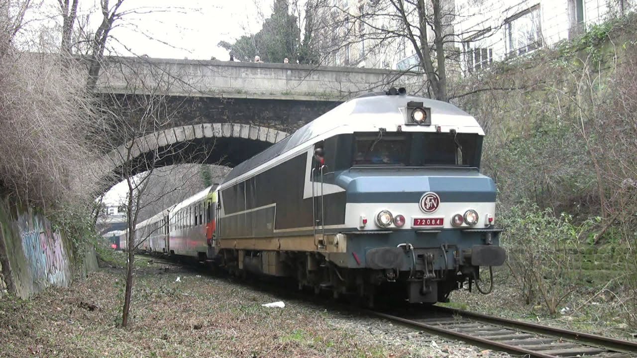Le 18/01/2012 - La CC72084 sur la Petite Ceinture