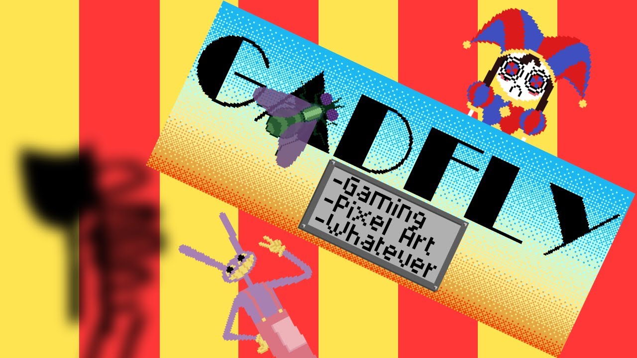 Pixel Art Speed Paint! The Amazing Digital Circus - Gangle