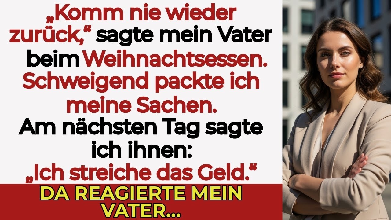 🫧Meine Familie warf mich an Weihnachten raus &bdquo;Komm nie zur&uuml;ck&ldquo; &mdash; am Tag danach strich ich 3 000 $